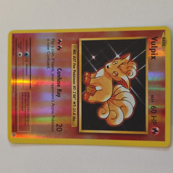 vulpix pokemon card 2016 - (20/160) Fire Fire 2016 Pokemon TCG XY Evolutions